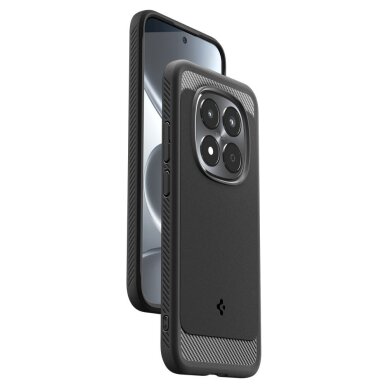 Xiaomi Redmi Note 15 Pro 5G Spigen Rugged Armor dėklas – juodas 7 Xiaomi Redmi Note 15 Pro 5G Spigen Rugged Armor dėklas – juodas 7