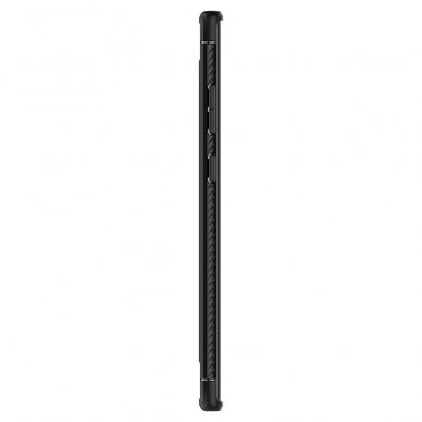 Aukštos Kokybės Dėklas Spigen Rugged Armor Galaxy Note 10+ Plus Matte Juodas 5