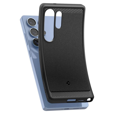 Samsung Galaxy S25 Ultra – Spigen Rugged Armor Mag dėklas - Juodas 10