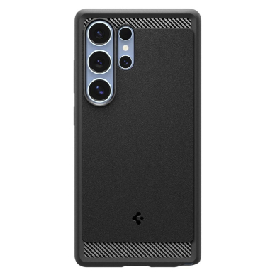 Samsung Galaxy S25 Ultra – Spigen Rugged Armor Mag dėklas - Juodas 2