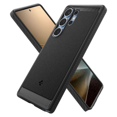 Samsung Galaxy S25 Ultra – Spigen Rugged Armor Mag dėklas - Juodas 7