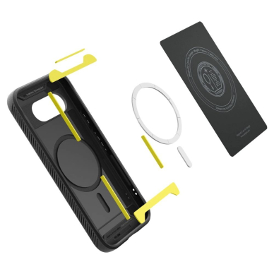 Spigen Rugged Armor Mag MagSafe dėklas Google Pixel 9A - matinės juodos 7