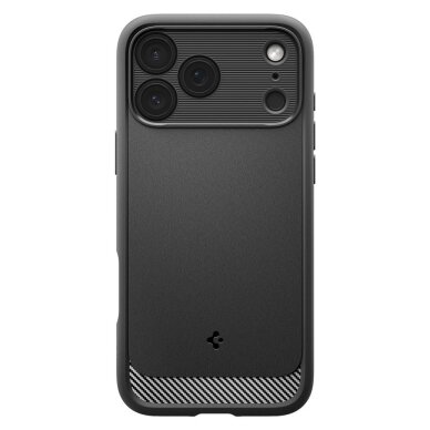iPhone 17 Pro dėklas Spigen Rugged Armor Mag, MagSafe – matinės juodos 1 iPhone 17 Pro dėklas Spigen Rugged Armor Mag, MagSafe – matinės juodos 1