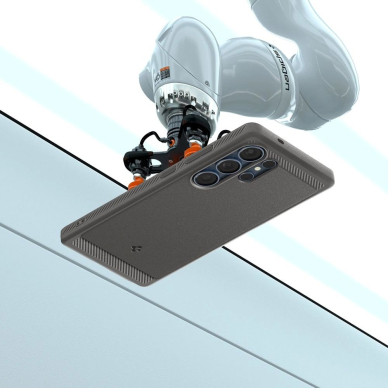 Spigen Rugged Armor Mag MagSafe Dėklas Samsung Galaxy S25 - Pilkas 11