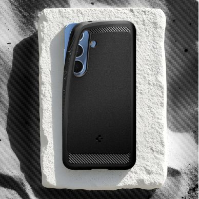 Spigen Sustiprintas Armor Mag MagSafe Dėklas Samsung Galaxy S25 - Juodas 13