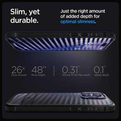 Apsauginis dėklas Spigen RUGGED ARMOR MAG MAGSAFE IPHONE 15 PRO MAX MATTE Juodas 13 Apsauginis dėklas Spigen RUGGED ARMOR MAG MAGSAFE IPHONE 15 PRO MAX MATTE Juodas 13