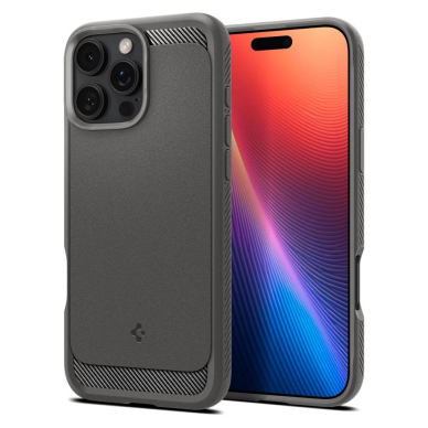Spigen Sustiprintas Armor MagSafe Dėklas skirtas iPhone 16 Pro - Pilkas 1