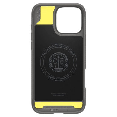 Spigen Sustiprintas Armor MagSafe Dėklas skirtas iPhone 16 Pro - Pilkas 3