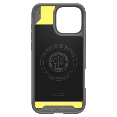 Spigen Sustiprintas Armor MagSafe Dėklas skirtas iPhone 16 Pro Max - Pilkas 2