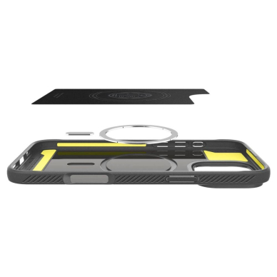 Spigen Sustiprintas Armor MagSafe Dėklas skirtas iPhone 16 Pro Max - Pilkas 6