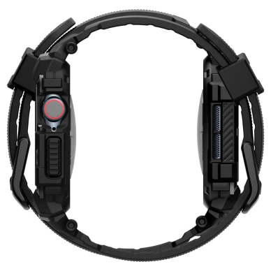 Spigen Rugged Armor Pro Apple Watch 10 (42mm) Strap Dėklas - Juodas 2 Spigen Rugged Armor Pro Apple Watch 10 (42mm) Strap Dėklas - Juodas 2