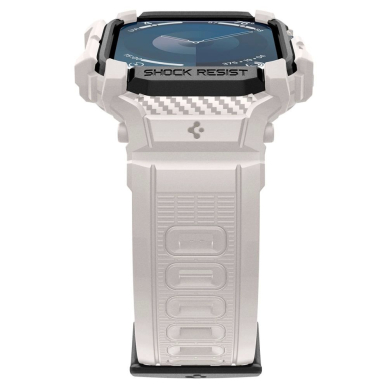 Apple Watch 10 (46mm) Spigen Rugged Armor „Pro“ dirželis – smėlinis 4