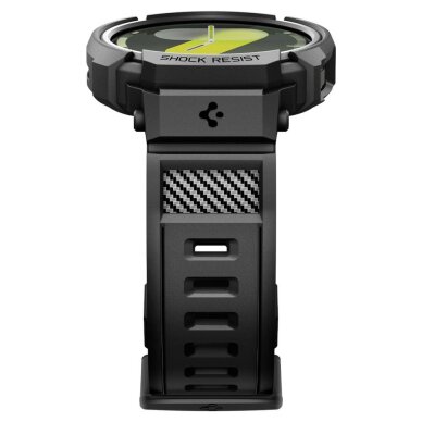 Samsung Galaxy Watch 8 40mm Spigen Rugged Armor Pro dirželis – matinės juodos spalvos 5 Samsung Galaxy Watch 8 40mm Spigen Rugged Armor Pro dirželis – matinės juodos spalvos 5