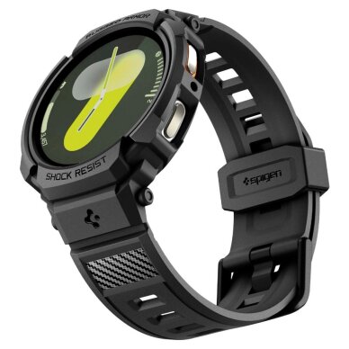 Samsung Galaxy Watch 8 40mm Spigen Rugged Armor Pro dirželis – matinės juodos spalvos 6 Samsung Galaxy Watch 8 40mm Spigen Rugged Armor Pro dirželis – matinės juodos spalvos 6