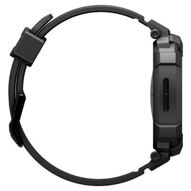 Samsung Galaxy Watch 8 44mm Spigen Rugged Armor Pro dirželis – matinės juodos spalvos 4 Samsung Galaxy Watch 8 44mm Spigen Rugged Armor Pro dirželis – matinės juodos spalvos 4