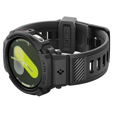 Samsung Galaxy Watch 8 44mm Spigen Rugged Armor Pro dirželis – matinės juodos spalvos 7 Samsung Galaxy Watch 8 44mm Spigen Rugged Armor Pro dirželis – matinės juodos spalvos 7