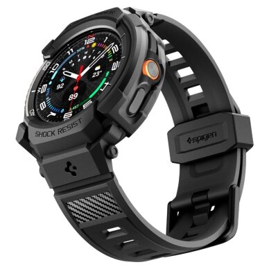 Samsung Galaxy Watch 8 Classic 46mm Spigen Rugged Armor Pro dirželis – matinės juodos spalvos 4 Samsung Galaxy Watch 8 Classic 46mm Spigen Rugged Armor Pro dirželis – matinės juodos spalvos 4