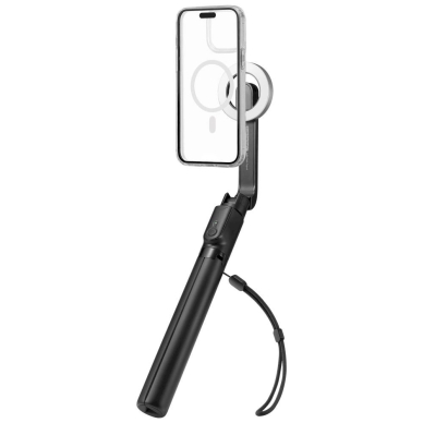 Spigen S580W Asmenukių lazda su MagSafe, Bluetooth ir trikoju – juodas 2