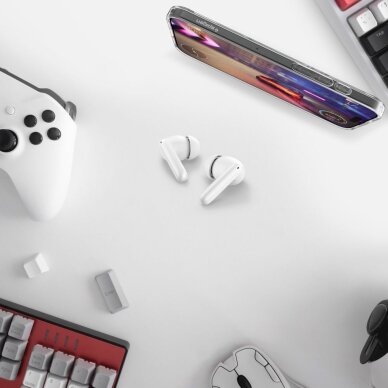 Belaidės ausinės Spigen SA2400 ANC – juodos 8 Belaidės ausinės Spigen SA2400 ANC – juodos 8