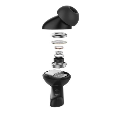 Belaidės ausinės Spigen SA2402 ANC Pro – juodos 4 Belaidės ausinės Spigen SA2402 ANC Pro – juodos 4