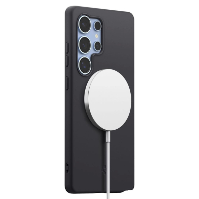 Spigen Silicone Fit Mag dėklas Samsung Galaxy S25 Ultra - juodas 5