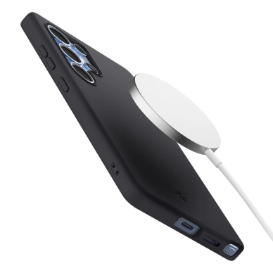 Spigen Silicone Fit Mag dėklas Samsung Galaxy S25 Ultra - juodas 8