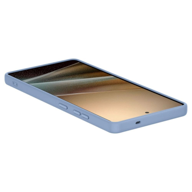 Samsung Galaxy S25 Ultra – Spigen Silicone Fit Mag dėklas - Mėlynas 10