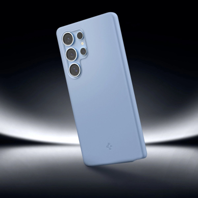 Samsung Galaxy S25 Ultra – Spigen Silicone Fit Mag dėklas - Mėlynas 16