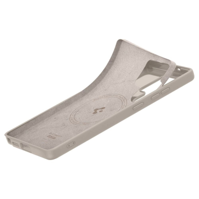 Spigen Silicone Fit Mag dėklas Samsung Galaxy S25 Ultra - titano 11