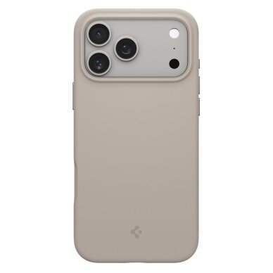 iPhone 17 Pro Max Spigen Silicone Fit dėklas su MagSafe – pilkas 1 iPhone 17 Pro Max Spigen Silicone Fit dėklas su MagSafe – pilkas 1