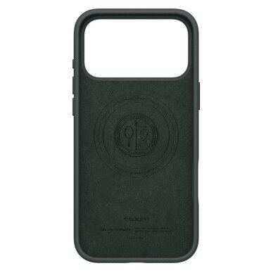 Spigen Silicone Fit MagSafe Case for iPhone 17 Pro Max - Green 2