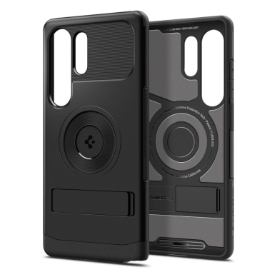 Samsung Galaxy S25 Ultra – Spigen Slim Armor Mag MagSafe dėklas - Juodas 1