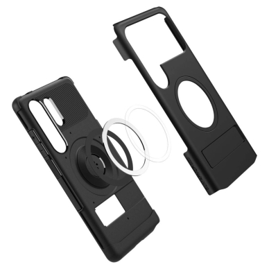 Samsung Galaxy S25 Ultra – Spigen Slim Armor Mag MagSafe dėklas - Juodas 9