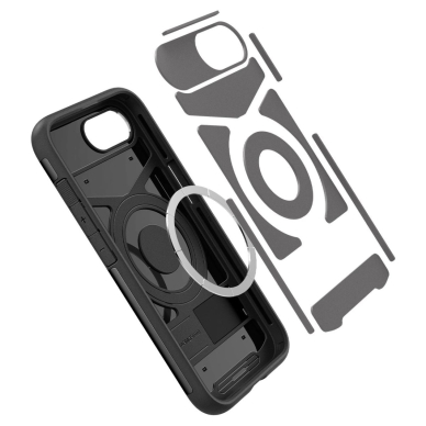 Spigen Slim Armor MagSafe Dėklas skirtas iPhone SE 4 (2025) - Juodas 6 Spigen Slim Armor MagSafe Dėklas skirtas iPhone SE 4 (2025) - Juodas 6