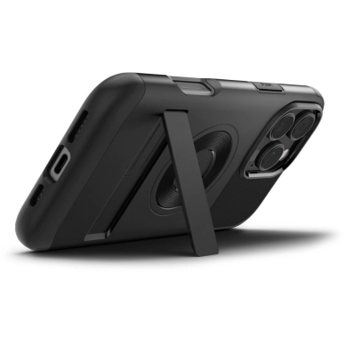 Spigen Slim Armor MagSafe iPhone 16 Pro Dėklas - Juodas 4