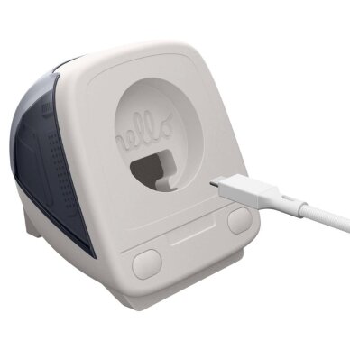 Apple Watch stovas Spigen Classic C1 – pilkas 8