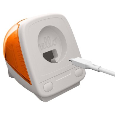 Apple Watch stovas Spigen Classic C1 – oranžinis 7