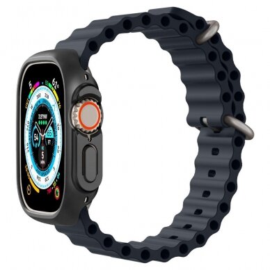 Ekrano apsauga Spigen THIN FIT Apple Watch ULTRA (49MM) Juoda 10 Ekrano apsauga Spigen THIN FIT Apple Watch ULTRA (49MM) Juoda 10