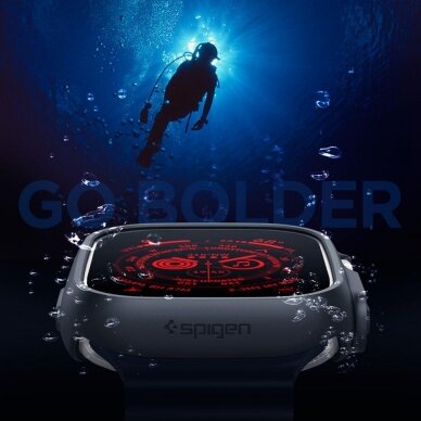 Ekrano apsauga Spigen THIN FIT Apple Watch ULTRA (49MM) Juoda 11 Ekrano apsauga Spigen THIN FIT Apple Watch ULTRA (49MM) Juoda 11