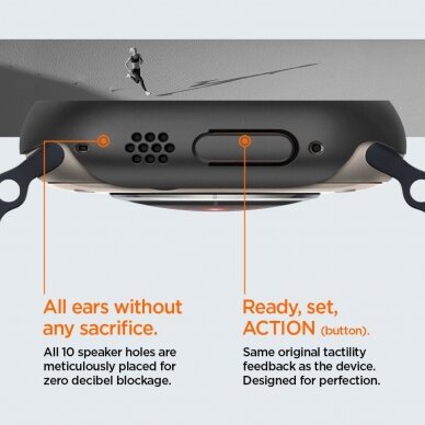 Ekrano apsauga Spigen THIN FIT Apple Watch ULTRA (49MM) Juoda 16 Ekrano apsauga Spigen THIN FIT Apple Watch ULTRA (49MM) Juoda 16