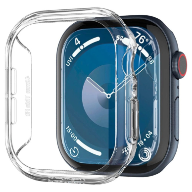 Spigen Thin Fit Dėklas skirtas Apple Watch 10 42mm - Permatomas 1