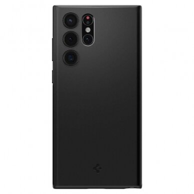 SAMSUNG GALAXY S22 ULTRA DĖKLAS SPIGEN THIN FIT JUODAS 1