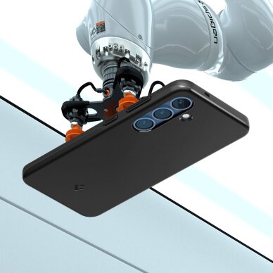 Samsung Galaxy S25 dėklas Spigen Thin Fit Mag – juodas 9