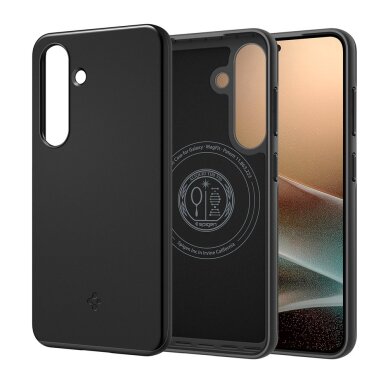 Samsung Galaxy S25 dėklas Spigen Thin Fit Mag – juodas 10