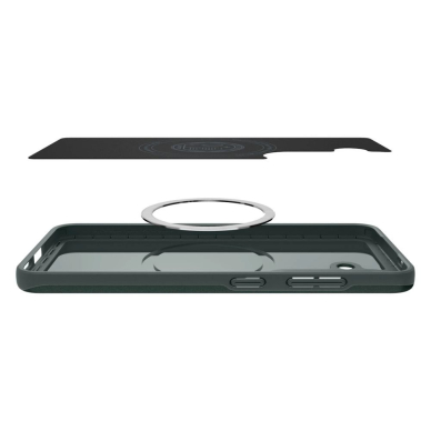 Spigen Thin Fit Mag dėklas Samsung Galaxy S25 - žalias 5