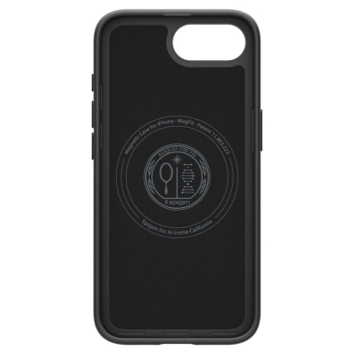 Spigen Thin Fit Mag iPhone 16e Dėklas - Juodas 2