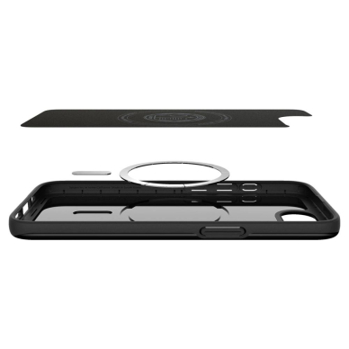 Spigen Thin Fit Mag iPhone 16e Dėklas - Juodas 8