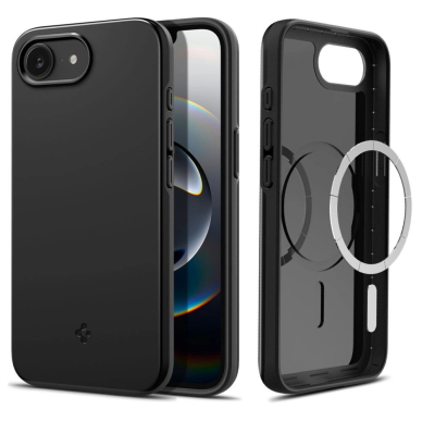 Spigen Thin Fit Mag iPhone 16e Dėklas - Juodas