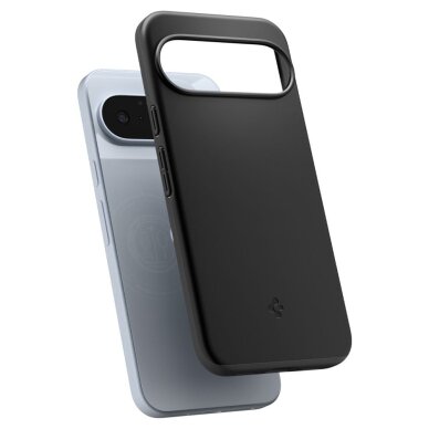 Google Pixel 10 / 10 Pro dėklas Spigen Thin Fit Mag, MagSafe – juodas 7