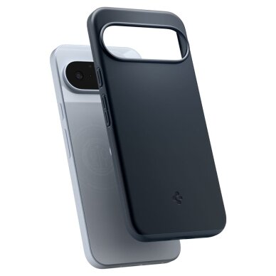 Google Pixel 10 / 10 Pro dėklas Spigen Thin Fit Mag, MagSafe – grafitas 7